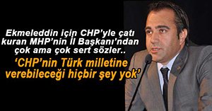 AYDIN'DAN CHP'YE SERT SÖZLER