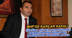 AYDIN'DAN ERCOŞKUN'A KOALİSYON YANITI