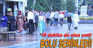 AZ DA OLSA SERİNLEDİK