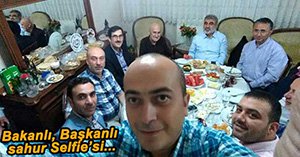 BAKAN YILDIZ, SAHUR İÇİN BOLU'YA GELDİ..