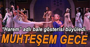 BALE GÖSTERİSİ BÜYÜLEDİ...