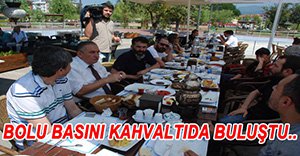 BASIN MENSUPLARI KAHVALTIDA BULUŞTU...