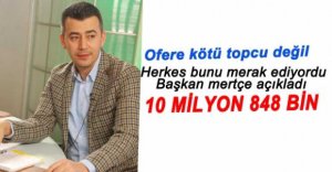 BAŞKAN ABAK KULÜBÜN BORCUNU AÇIKLADI!