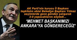 BAŞKAN YILMAZ SEÇİMLER İÇİN ÇOK HEYECANLI