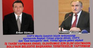 BAŞKAN YILMAZ'DAN CHP'Lİ ÜYEYE SERT TEPKİ