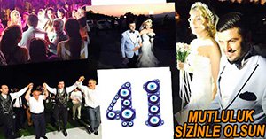 BAYRAK VE ASLAN AİLELERİNİN MUTLU GÜNÜ