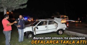 BAYRAM AREFESİNDE ÖLÜMDEN DÖNDÜ