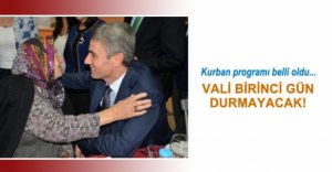 BAYRAM PROGRAMI AÇIKLANDI!