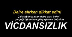 BEKÇİ GÖZYAŞLARINA BOĞULDU