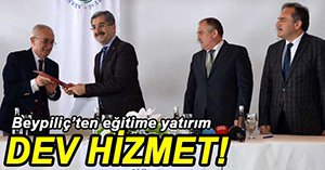 BEYPİLİÇ'TEN EĞİTİME ANLAMLI DESTEK