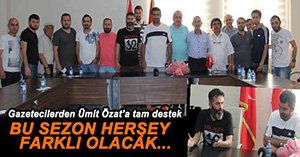 BGC, ÜMİT ÖZAT'A BAŞARILAR DİLEDİ