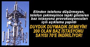 BOLU BELEDİYESİ'NDEN BAZ İSTASYONU AÇIKLAMASI