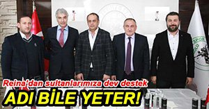 BOLU BELEDİYESPOR'A DEV DESTEK...