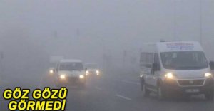 BOLU DAĞI’NDA GÖZ GÖZÜ GÖRMEDİ