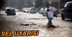 BOLU İÇİN SEL BASKINI UYARISI