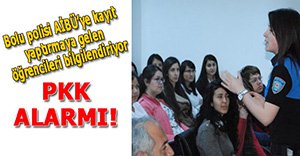BOLU POLİSİ AİBÜ ÖĞRENCİLERİNİ BİLGİLENDİRDİ!