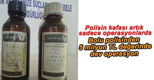 BOLU POLİSİNDEN DEV OPERASYON