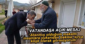 BOLU VALİSİ AYDIN BARUŞ'TAN DOBRA SÖZLER...