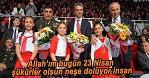 BOLU'DA 23 NİSAN COŞKUYLA KUTLANDI