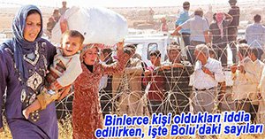 BOLU'DA 300 SURİYELİ YAŞIYOR