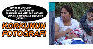 BOLU'DA 40 YOLCU ÖLÜMDEN DÖNDÜ