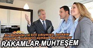 BOLU'DA BİR AYDA 557 KONUT SATILDI