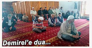 BOLU'DA DEMİREL İÇİN MEVLİT OKUTULDU