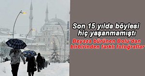 BOLU'DA GÖRÜLMEMİŞ KAR ESARETİ