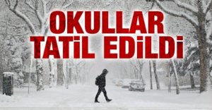 BOLU'DA KAR TATİLİ