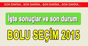 BOLU'DA SANDIKLARIN TAMAMI AÇILDI...