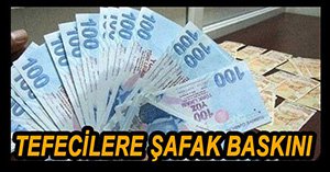BOLU'DA TEFECİ OPERASYONU!