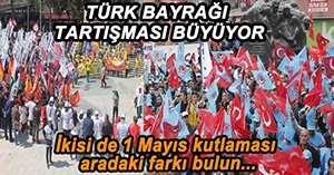 BOLU'DA TÜRK BAYRAĞI TEPKİSİ BÜYÜYOR