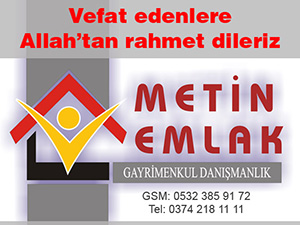 BOLU'DA VEFAT EDENLER- 5 EYLÜL CUMARTESİ