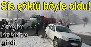 BOLU'DA ZİNCİRLEME KAZA!