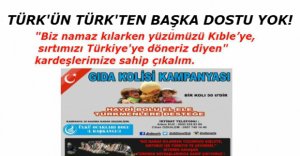 BOLU'DAN TÜRKMENLERE YARDIM KAMPANYASI