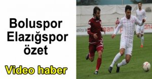BOLUSPOR ELAZIĞSPOR MAÇ ÖZETİ (0-0)