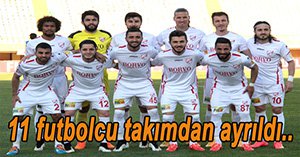 BOLUSPOR'DA 11 FUTBOLCUNUN SÖZLEŞEMİ SONA ERDİ...