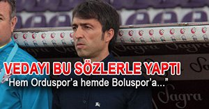 BOLUSPOR'DA BİR DEVİR TAMAMEN KAPANDI