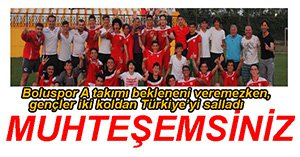 BOLUSPOR'DA ZEFER ÜSTÜNE ZAFER
