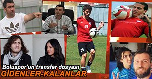 BOLUSPOR'UN TRANSFER DOSYASI