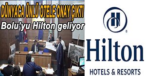 BOLU'YA DÜNYA ÇAPINDA OTEL GELİYOR...