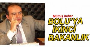 BOLU'YA İKİNCİ MÜJDE