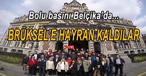 BRÜKSEL GAZETECİLERİ BÜYÜLEDİ...