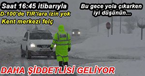 BU GECE VE YARINA DİKKAT!