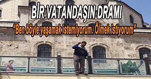 BUNALIMA GİREN VATANDAŞ İNTİHARA KALKIŞTI...