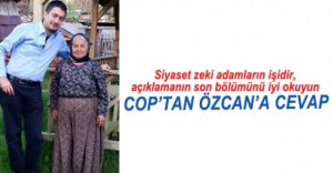BURAK COP'TAN CEVAP GELDİ