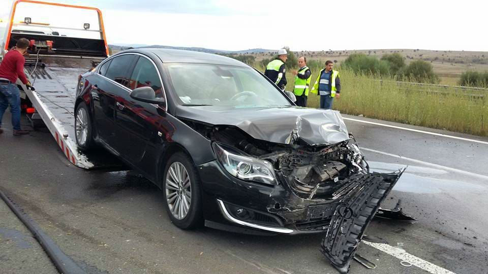 MÜSTEŞAR GEREDE'DE KAZA YAPTI!