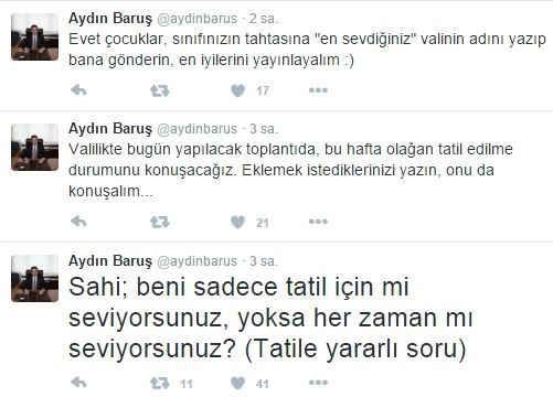 TWİTTER VALİSİ YİNE FENOMEN OLDU!