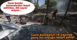 CANLI BOMBA 18 YAŞINDA GENÇ KIZ