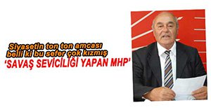 CHP İL BAŞKANI KARSU'DAN MHP'YE SERT SÖZLER